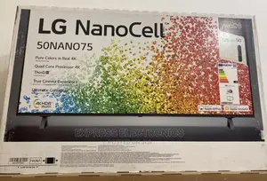 Stylish 50 Inch Smart TV LG 50NANO756 Nano Cell +DSTV