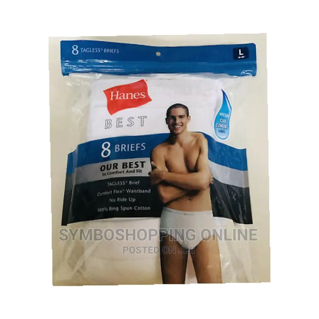 Hanes Men's Comfort Flex Waist Comfort Best Briefs, 8 Pack