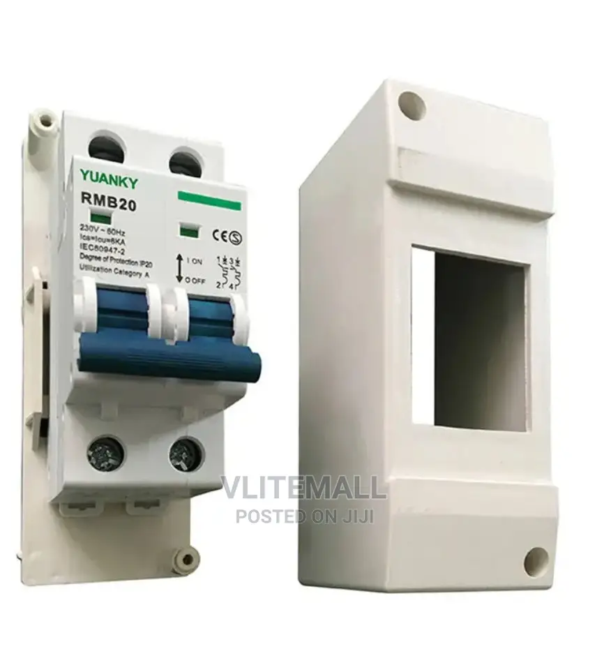 MCB 2pole Cover Box