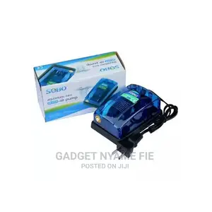 Single Outlet Aquarium Air Pump With Tube and Stone