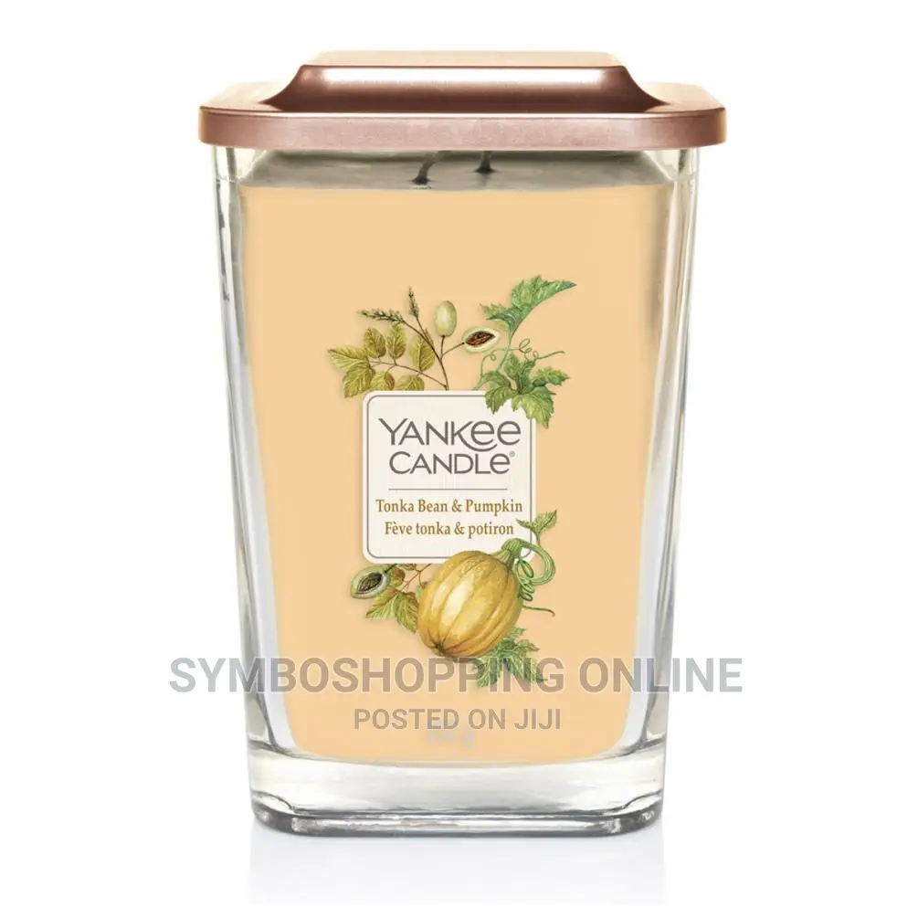 Yankee Candle Tonka Bean Pumpkin Elevation Large Candle