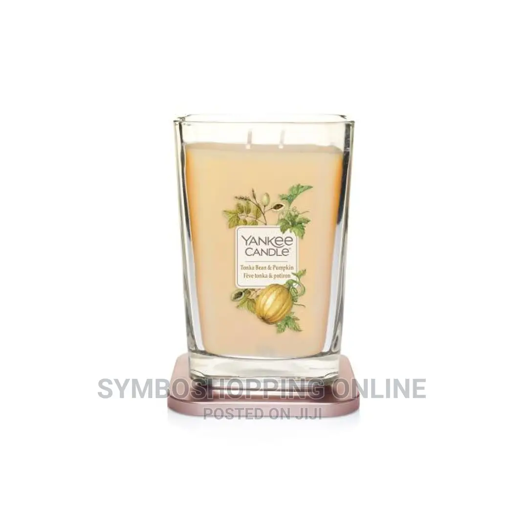 Yankee Candle Tonka Bean Pumpkin Elevation Large Candle