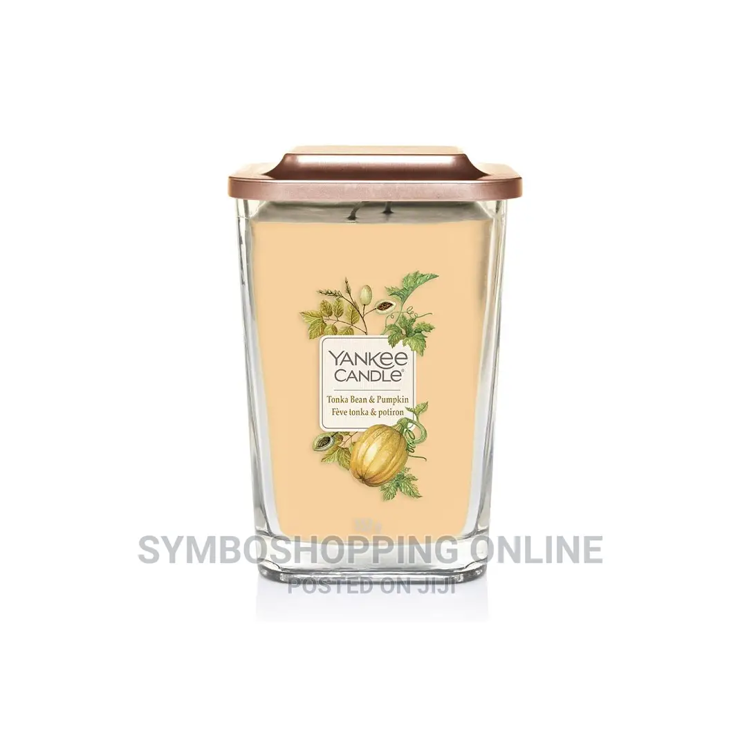 Yankee Candle Tonka Bean Pumpkin Elevation Large Candle