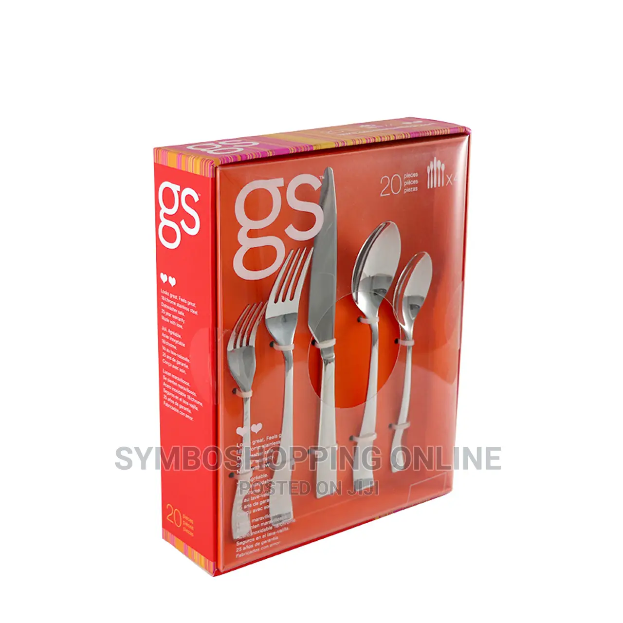 Gourmet Settings Hotel 20-Piece Flatware Set