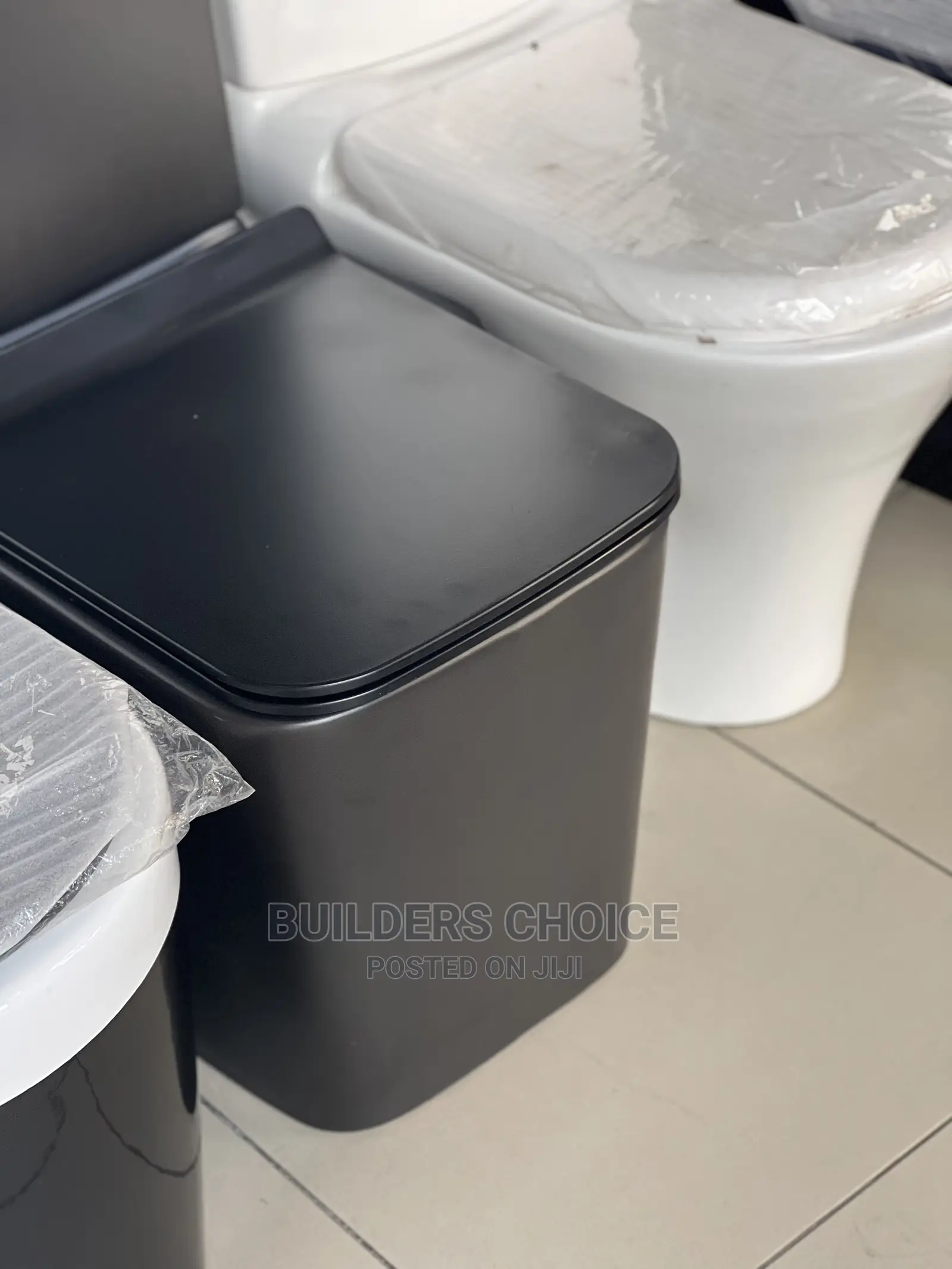 Matte Black Water Closet (High Standard)