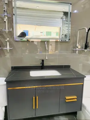 Cabinet Drawer With Inbuilt Led Mirror