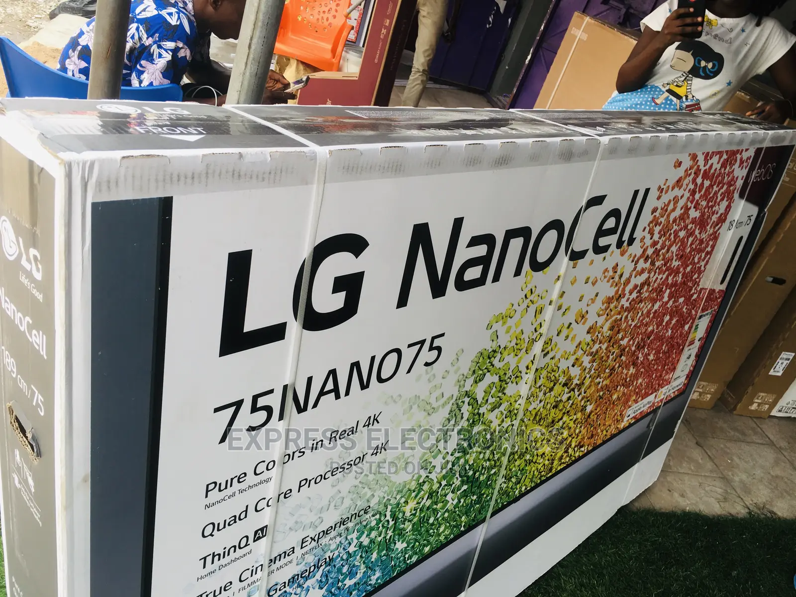 2023 Model LG 75”Smart Nanocell UHD TV+Dstv