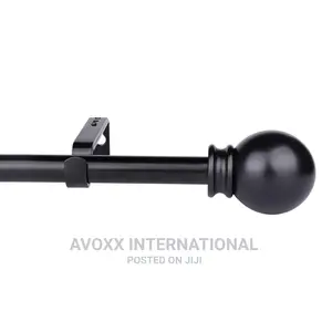 WJ Curtain Rods for Windows 28 to 48 Inches Adjustable,