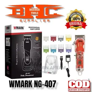 Rechargeable Transparent Cordless Barbering Machine