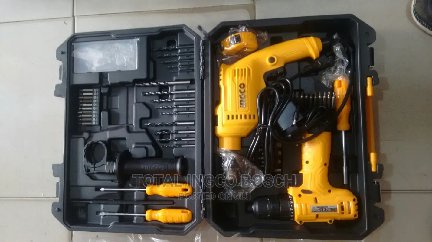 Cordless Drill With Accessories