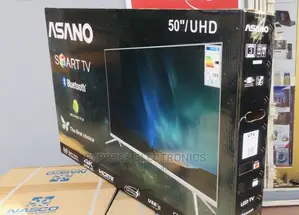 Hot Cake 50”Uhd {+Dstv}Smart Android Bluetooth Asano Tv
