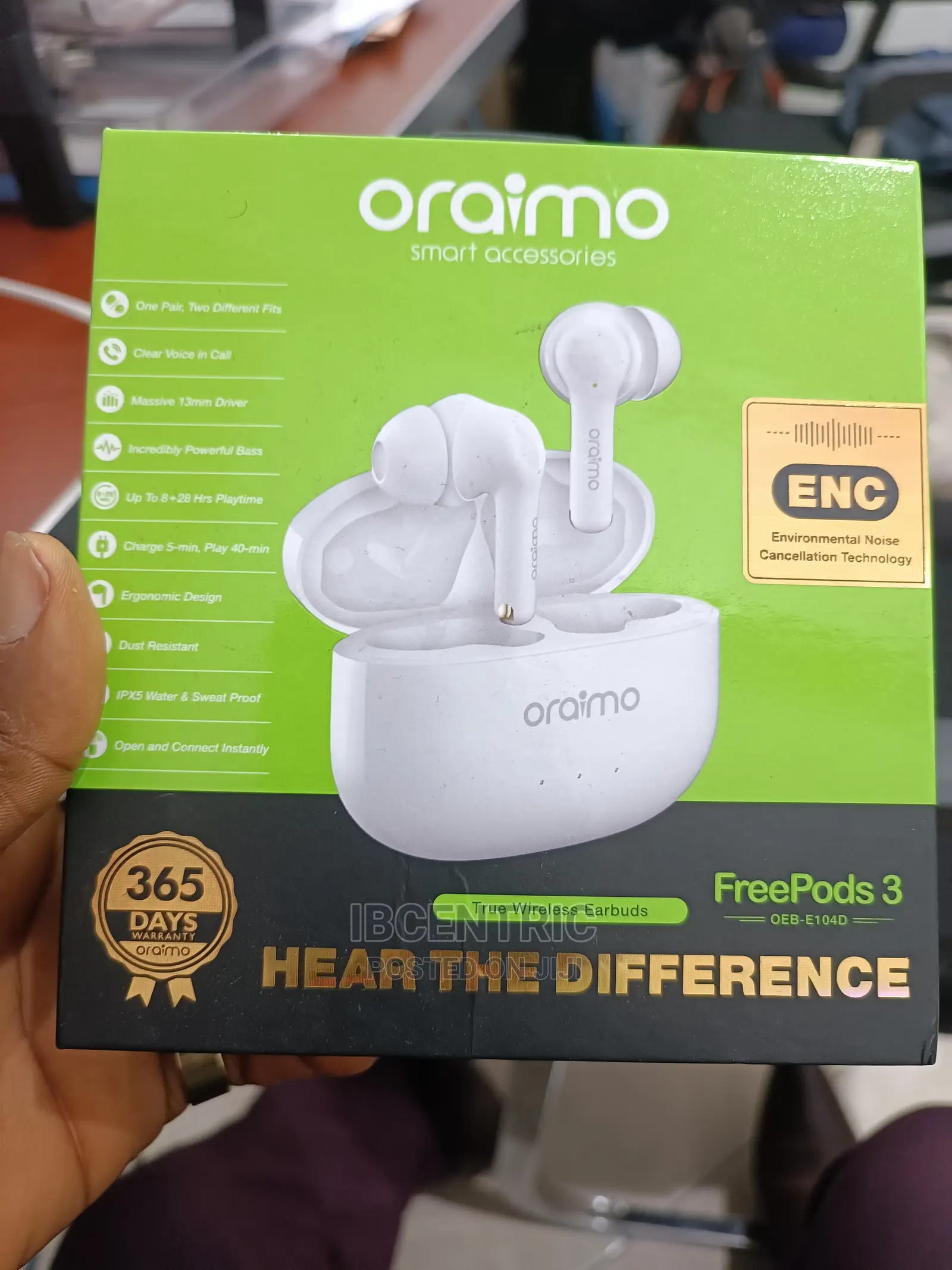 Oraimo Freepods 3 Wireless Stereo Earbuds