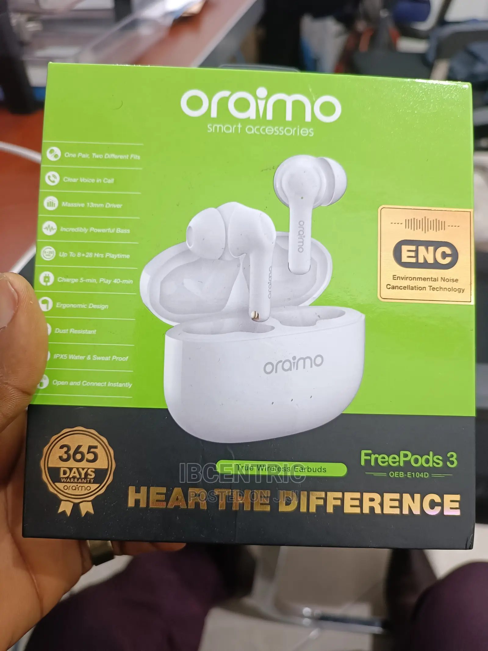 Oraimo Freepods 3 Wireless Stereo Earbuds