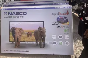 NAS-J55FUS-AND 55”{+DSTV}UHD Smart Android Tv Digital