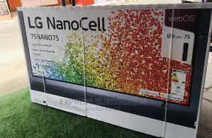 Dstv+Ultra Modern UHD Sleek Design LG 75”Nanocell Nano75