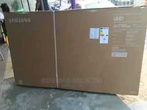 Hot Cake 75” UHD Sleek Design Samsung Series 7 Best+Dstv