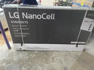 Quality Display 65”Nanocell 75 UHD Smart LG Tv +Dstv