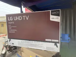 Best Deal on LG 43” UHD Smart +Dstv) Up75 Tv