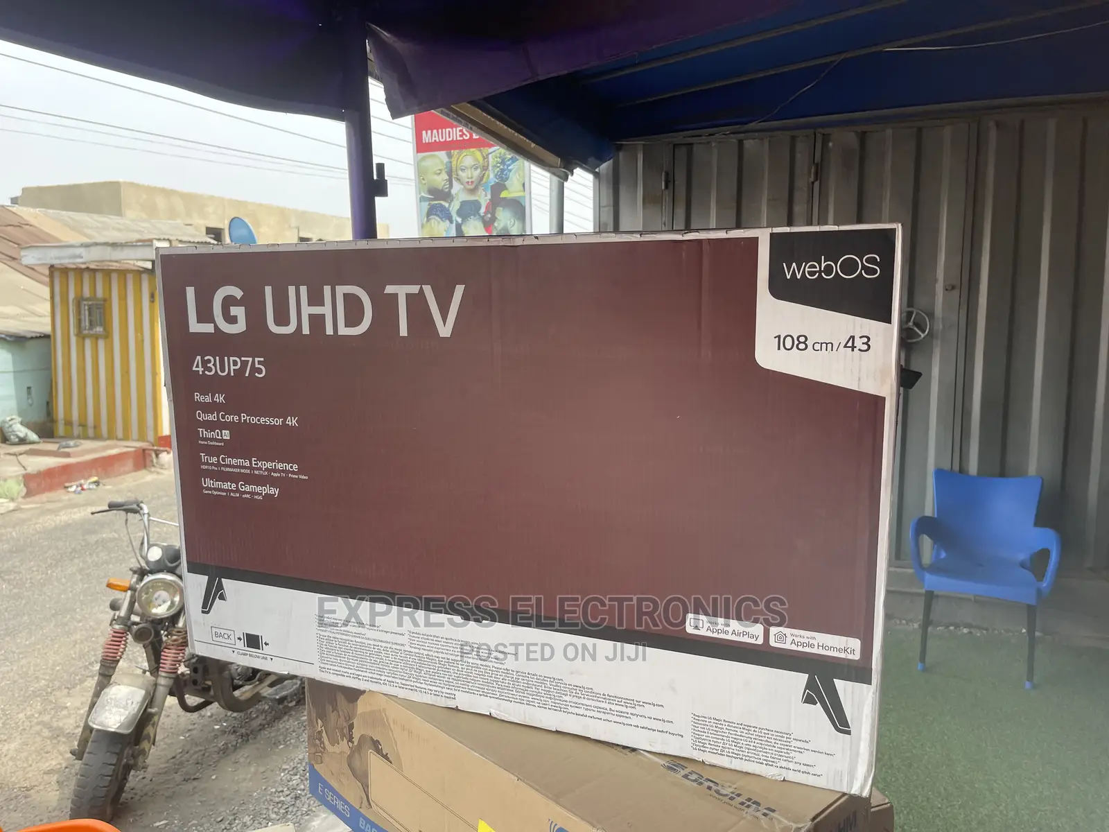 Best Deal on LG 43” UHD Smart +Dstv) Up75 Tv