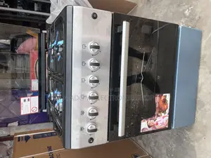 FERRE 60x60x 4 Burner Oven Grill Silver Gas Stove