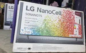 Nanocell Quality Display 50”UHD Smart LG+Dstvsleek Design