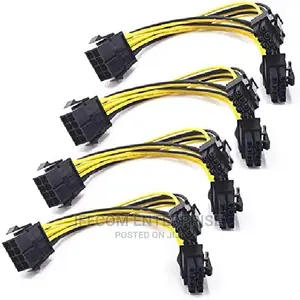 8 Pins PCI Female to 8 Pins Male PCI Cable