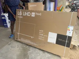 65”UQ8000 UHD LG Sleek Design Quality Display +Dstv