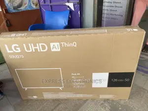 5”0UQ75003 UHD Smart LG Sleek Design Quality Display+Dstv