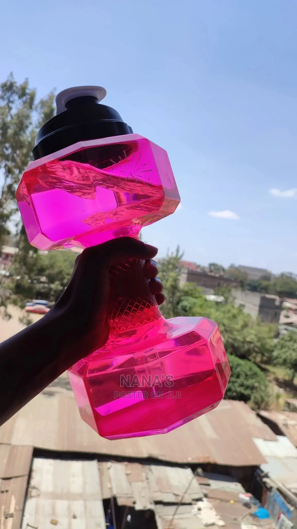 Dumbbell Water Bottle