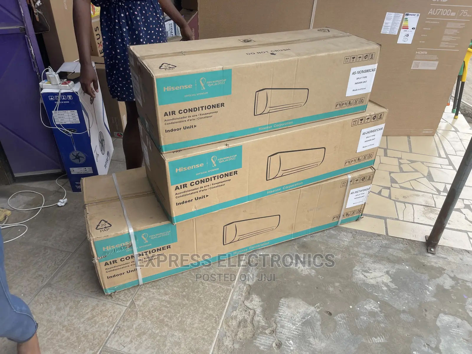 Big Motor 3hp Foreign Standard Hisense Split AC System