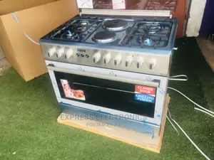 Eco Friendly 6burner Ferre Gas and Electric Stove Oven