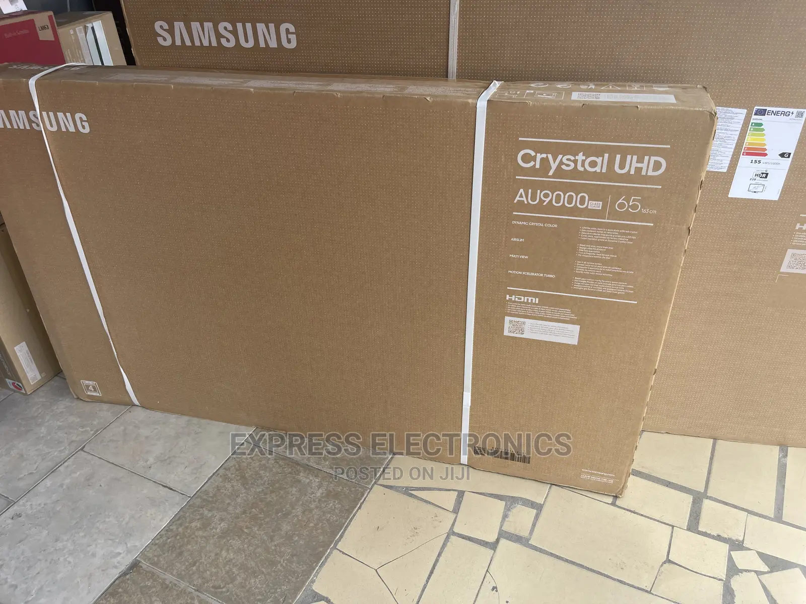 65”Au9000 UHD Samsung Foreign Standard Tv +Dstv