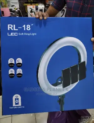 Led Fill Ring Light With Remote Cont. And Tripod Stand - 18”