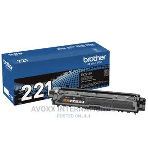 Brother Genuine Standard Yield Toner Cartridge, TN221BK
