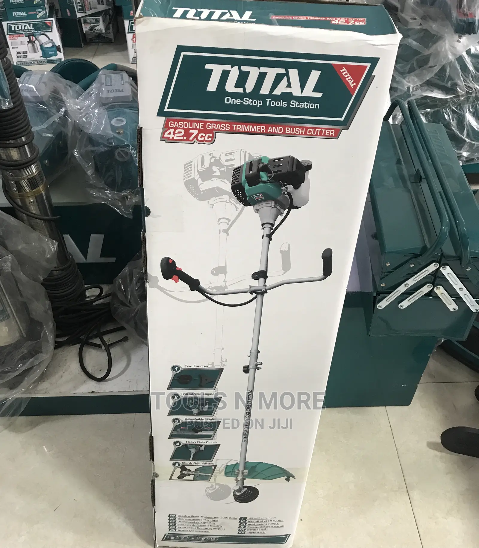 Total Gasoline Grass Trimmer And Brush Cutter