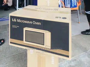 Anti-Bacterial LG Led Lamp Microwave (Black)