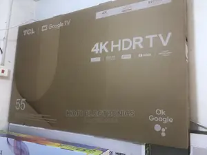 55inches TCL Hdr Tv​ With Google TV