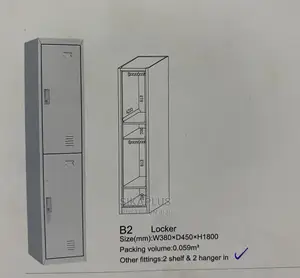 2-in-1 Compartment Locker