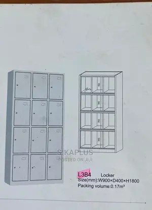 12-In-1 Steel Compartment Locker