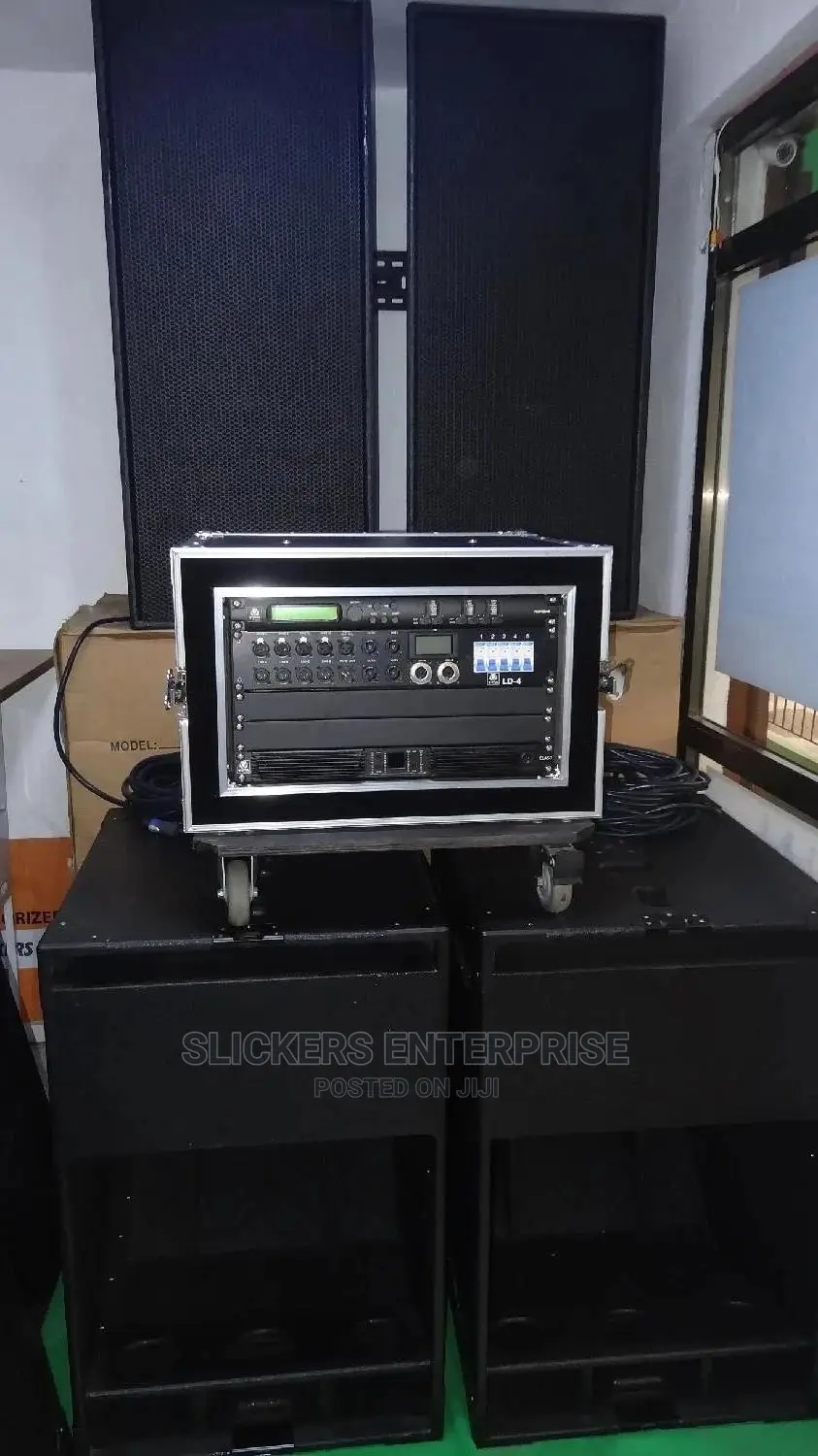 Tpa 4pcs Full Range Speakers + 2pcs 18" Subwoofer for Events