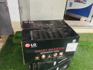 Smart LG Microwave Inverter Fast Cooking MH6535GISW