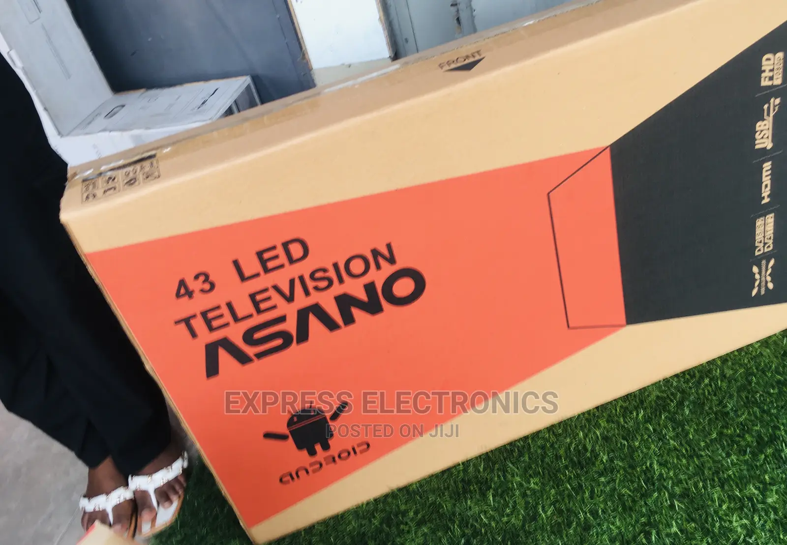 LED Authentic Asano 43”Friendly Budget FHD Satellite Tv