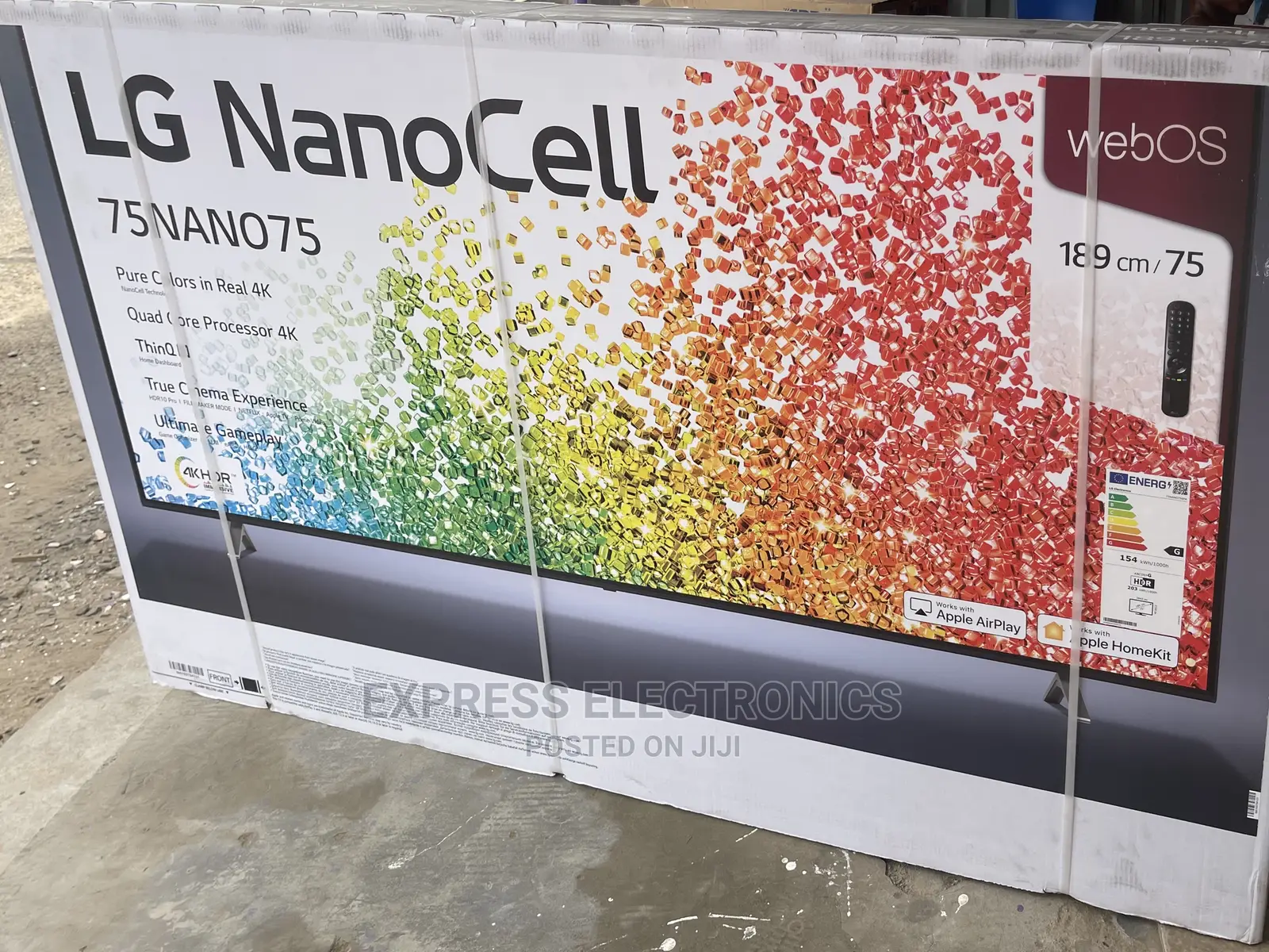 Authentic Nanocell 75”NANO75 UHD LG Discount Offer +Dstv