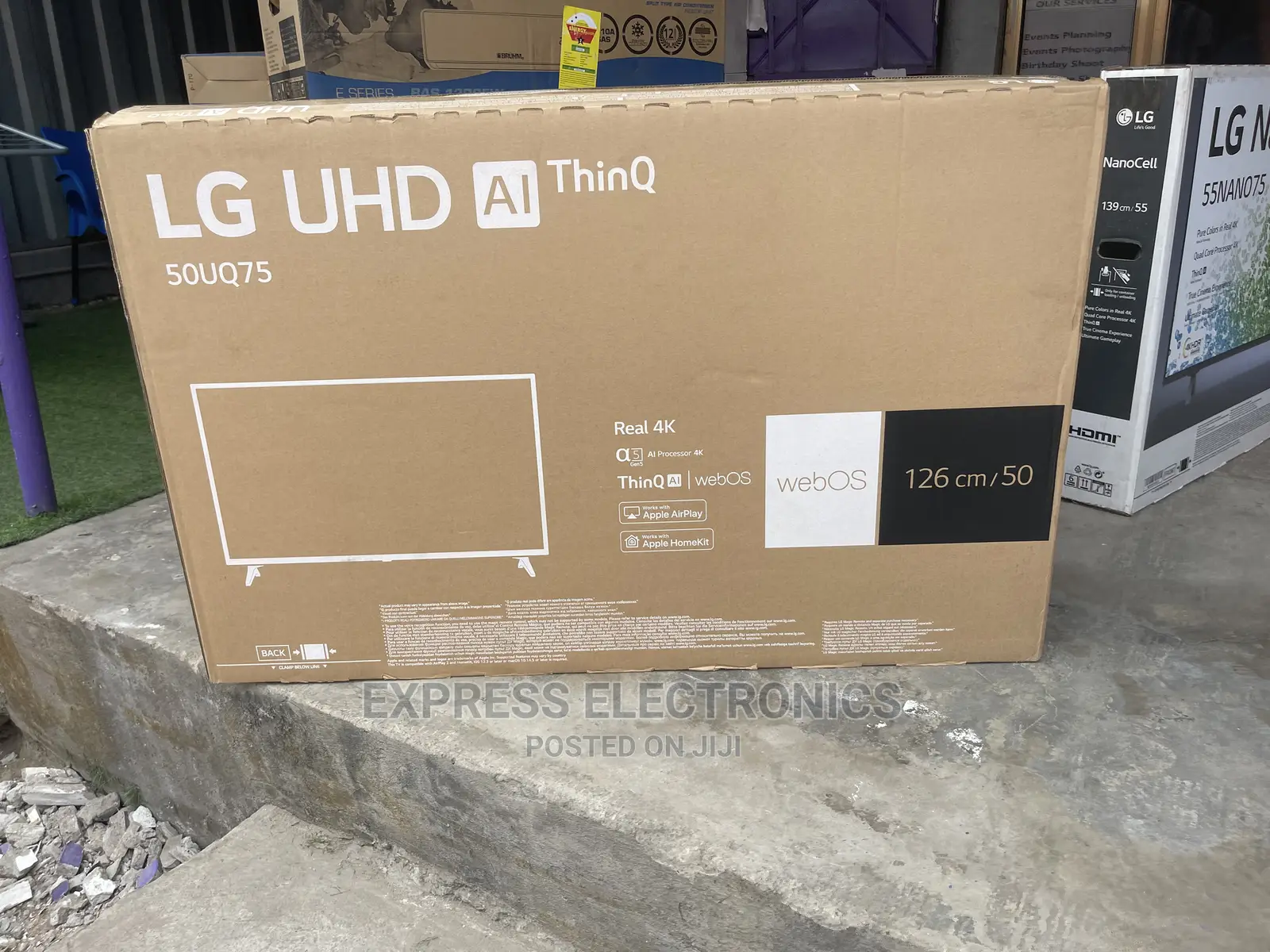 Authentic LG 50”UQ75003 UHD Smart Discount Offer (Dstv)