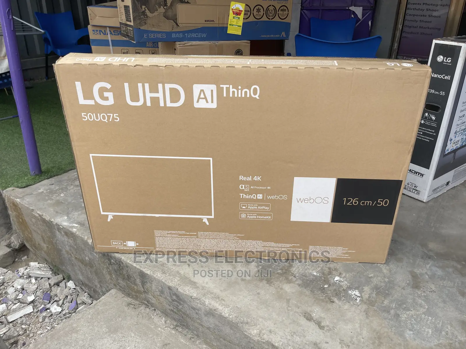 Authentic LG 50”UQ75003 UHD Smart Discount Offer (Dstv)