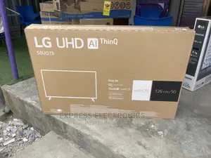 Authentic LG 50”UQ75003 UHD Smart Discount Offer (Dstv)