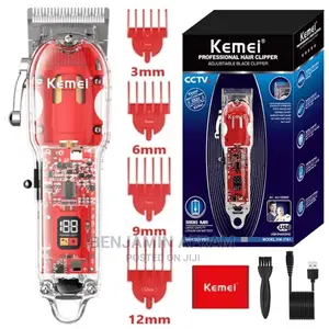 Professional Kemei Barbering Machine Rechargeable