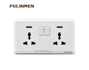 Fulinmen Double Multi Socket White