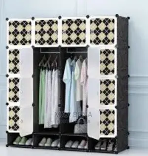 Plastic Wardrope 16 Cubicles