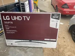 Long Lasting Lg 50”Up78 Smart UHD Tv +Dstv